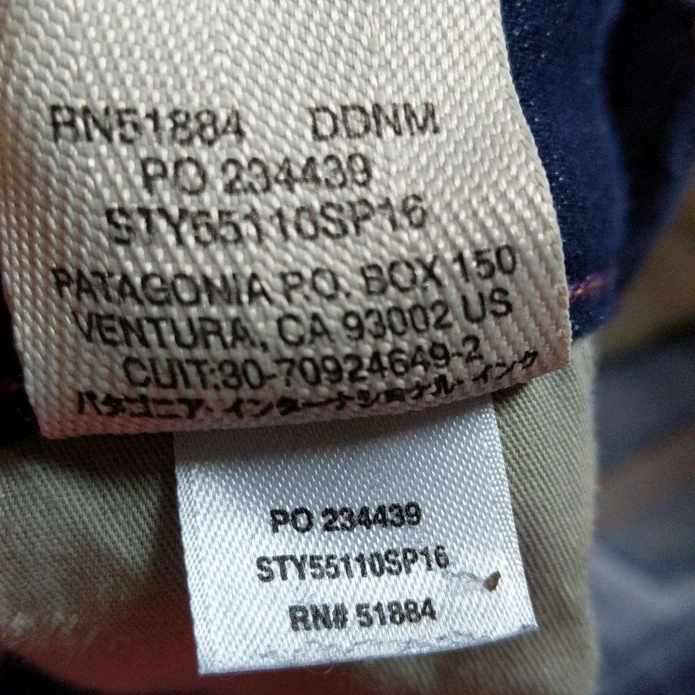 Patagonia straight leg regular dark wash women's jeans size 28 - Picture 10 of 12